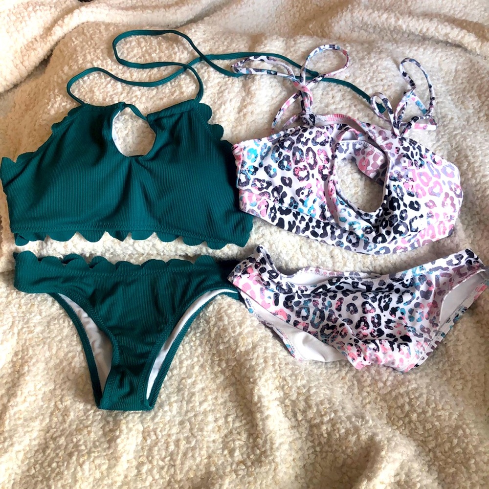 Lot of 2 bikini sets